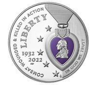 2022-W National Purple Heart Colorized
