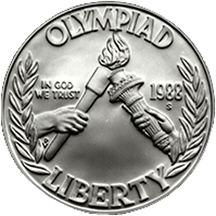 1988-D Seoul Olympiad Modern Silver