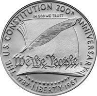 1987-P U.S. Constitution Bicentennial