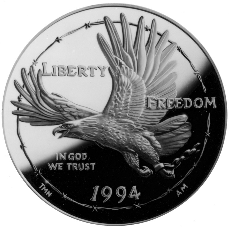 1994-P U.S. Prisoner of War Museum Proof Modern Silver