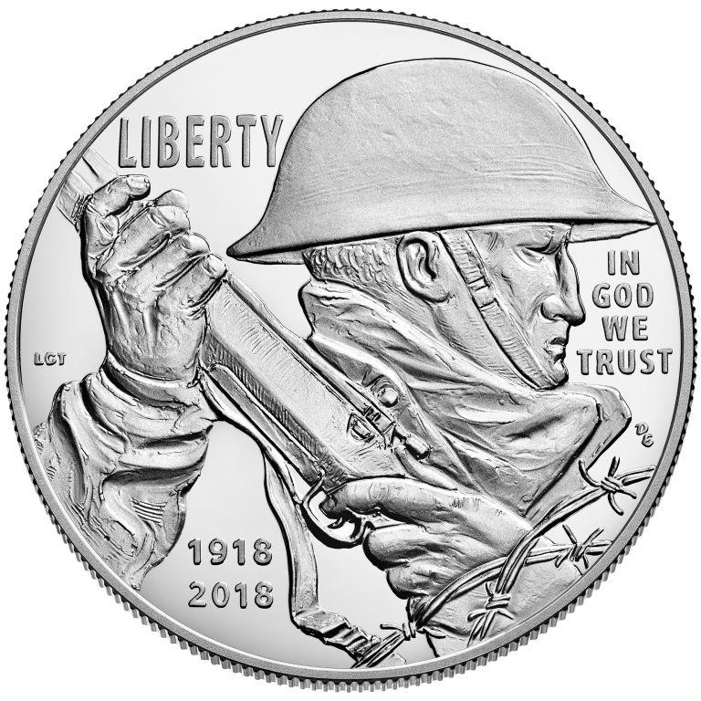 2018-P World War I Centennial Modern Silver