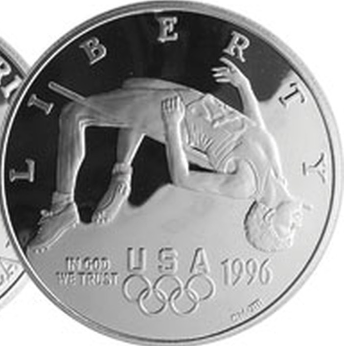 1996-D XXVI Olympiad, High Jump Modern Silver
