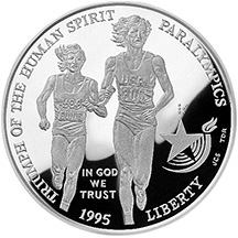 1995-D XXVI Olympiad, Paralympics Modern Silver