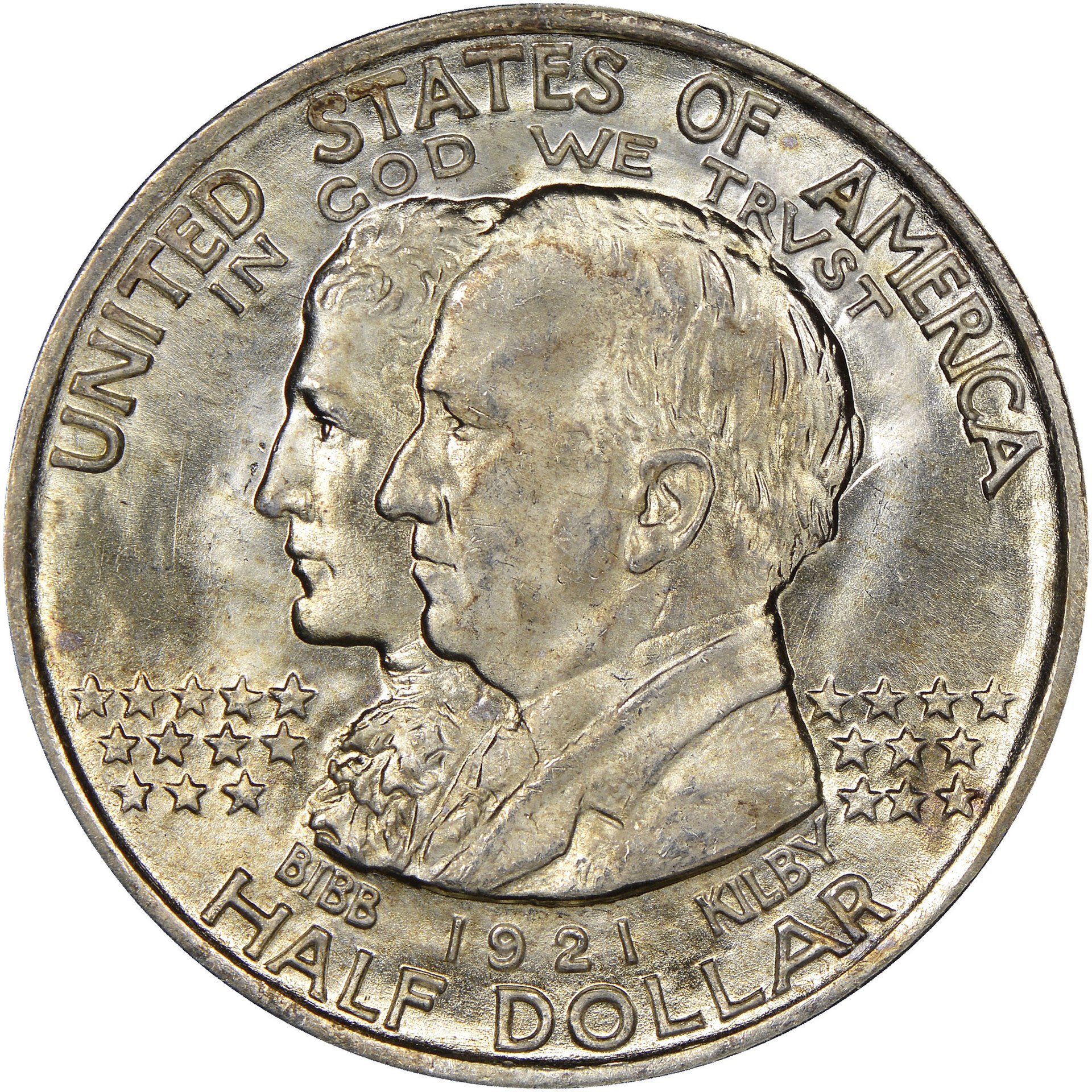 1921 Alabama Centennial Silver