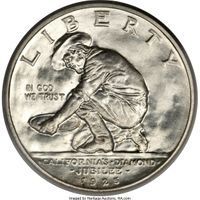 1925 California Diamond Jubilee Silver