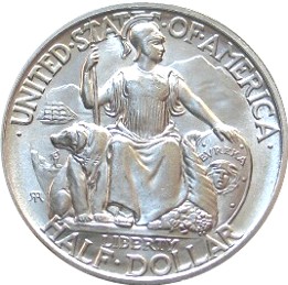 1935-S California Pacific International Exposition Silver