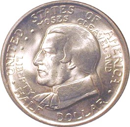 1936 Cleveland Centennial Silver