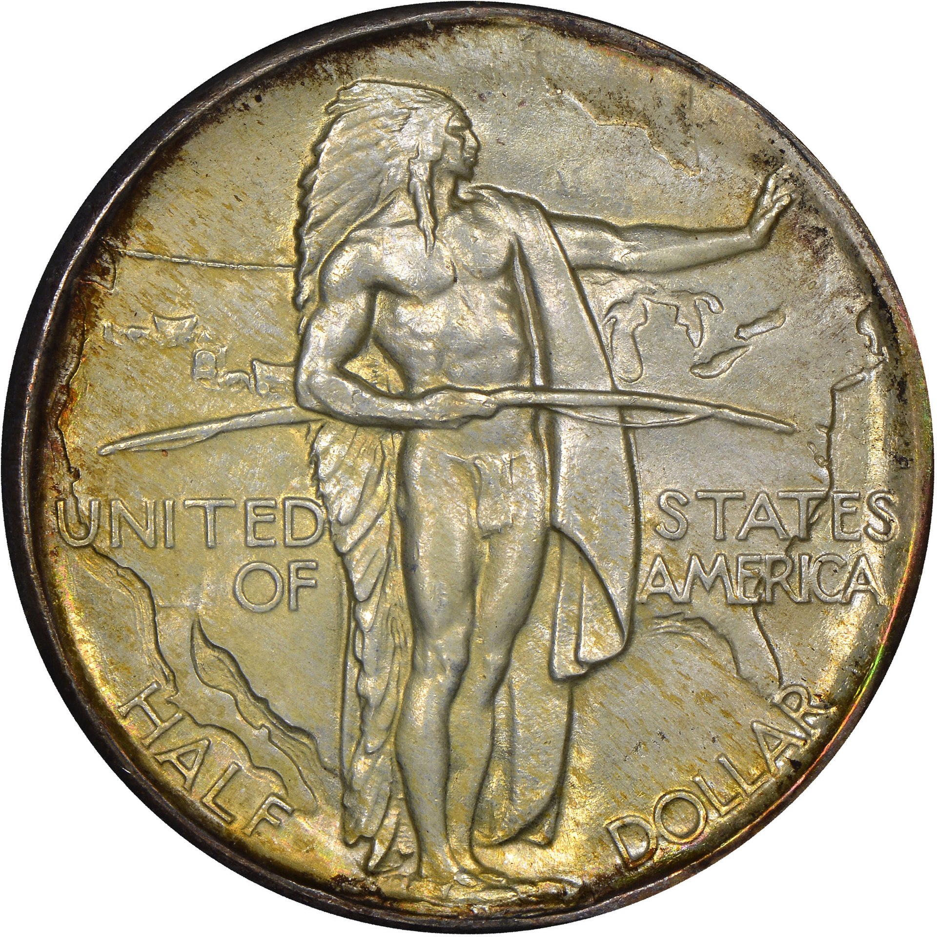 1934-D Oregon Trail Memorial Silver
