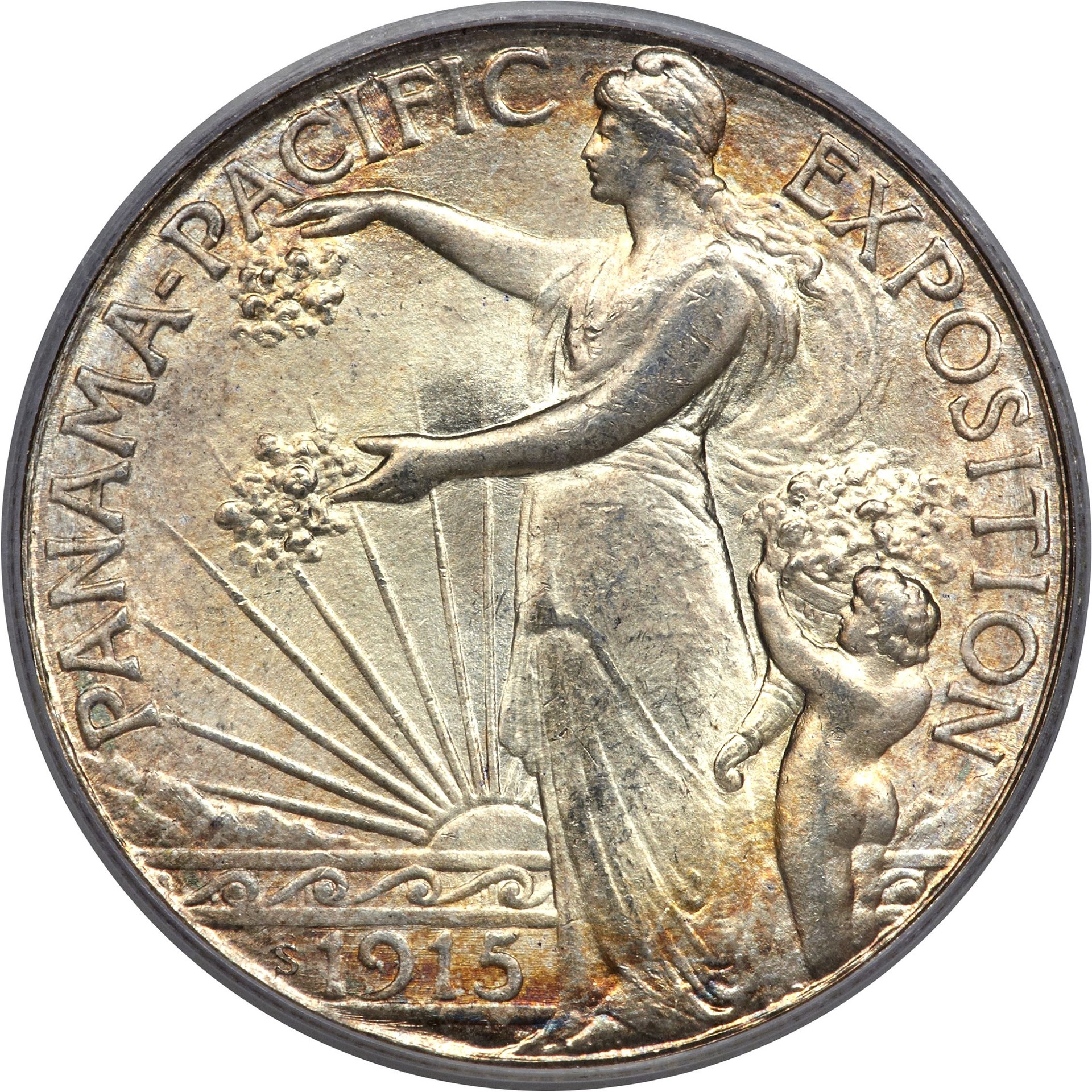 1915 Panama-Pacific International Exposition Silver