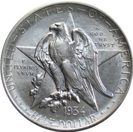 1935 Texas Independence Centennial Silver