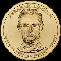 2010-D Abraham Lincoln Presidential Dollar