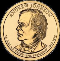 2011-D Andrew Johnson Presidential Dollar