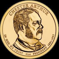 2012-D Chester A. Arthur Presidential Dollar