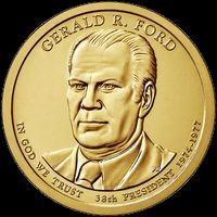 2016-D Gerald Ford Presidential Dollar