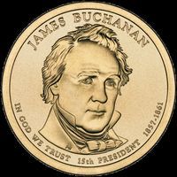 2010-D James Buchanan Presidential Dollar
