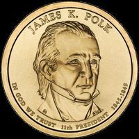 2009-D James K. Polk Presidential Dollar