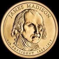 2007-D James Madison Presidential Dollar