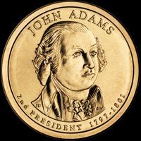 2007-D John Adams Presidential Dollar