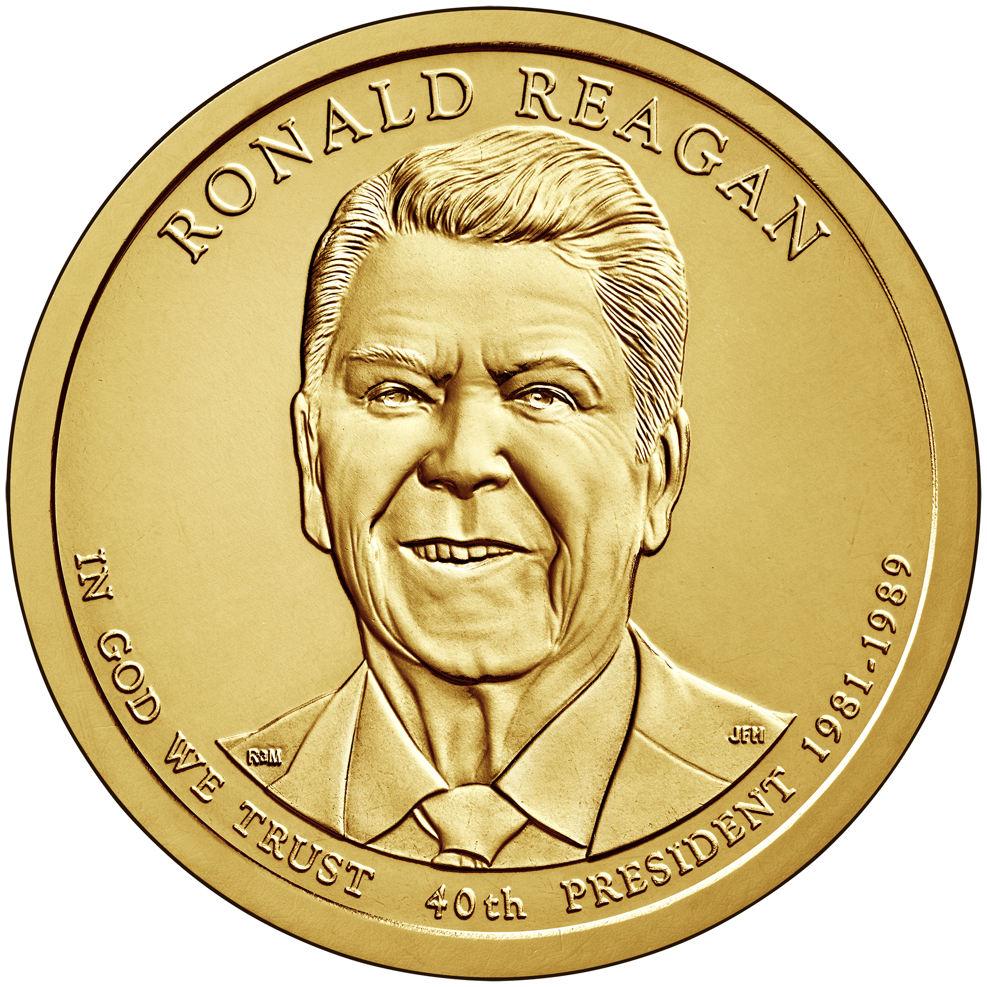 2016-D Ronald Reagan Presidential Dollar