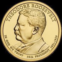 2013-D Theodore Roosevelt Presidential Dollar