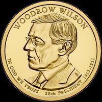 2013-D Woodrow Wilson Presidential Dollar