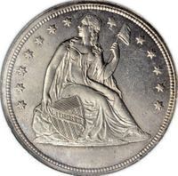 Seated Liberty Dollar dollars coin