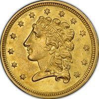 Classic Head $2.5 gold coins coin