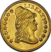 Draped Bust $2.5 gold coins coin