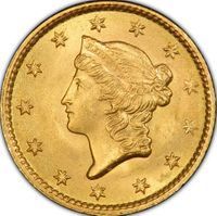 1849 Open Wreath, No L