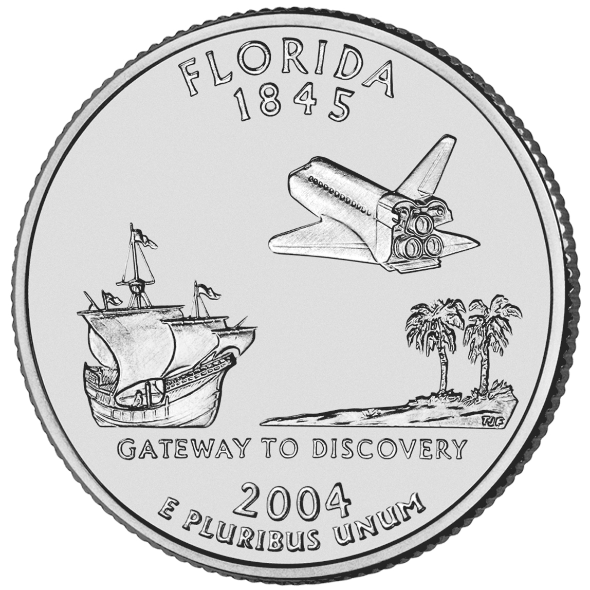 2004-P Florida 50 States Quarters