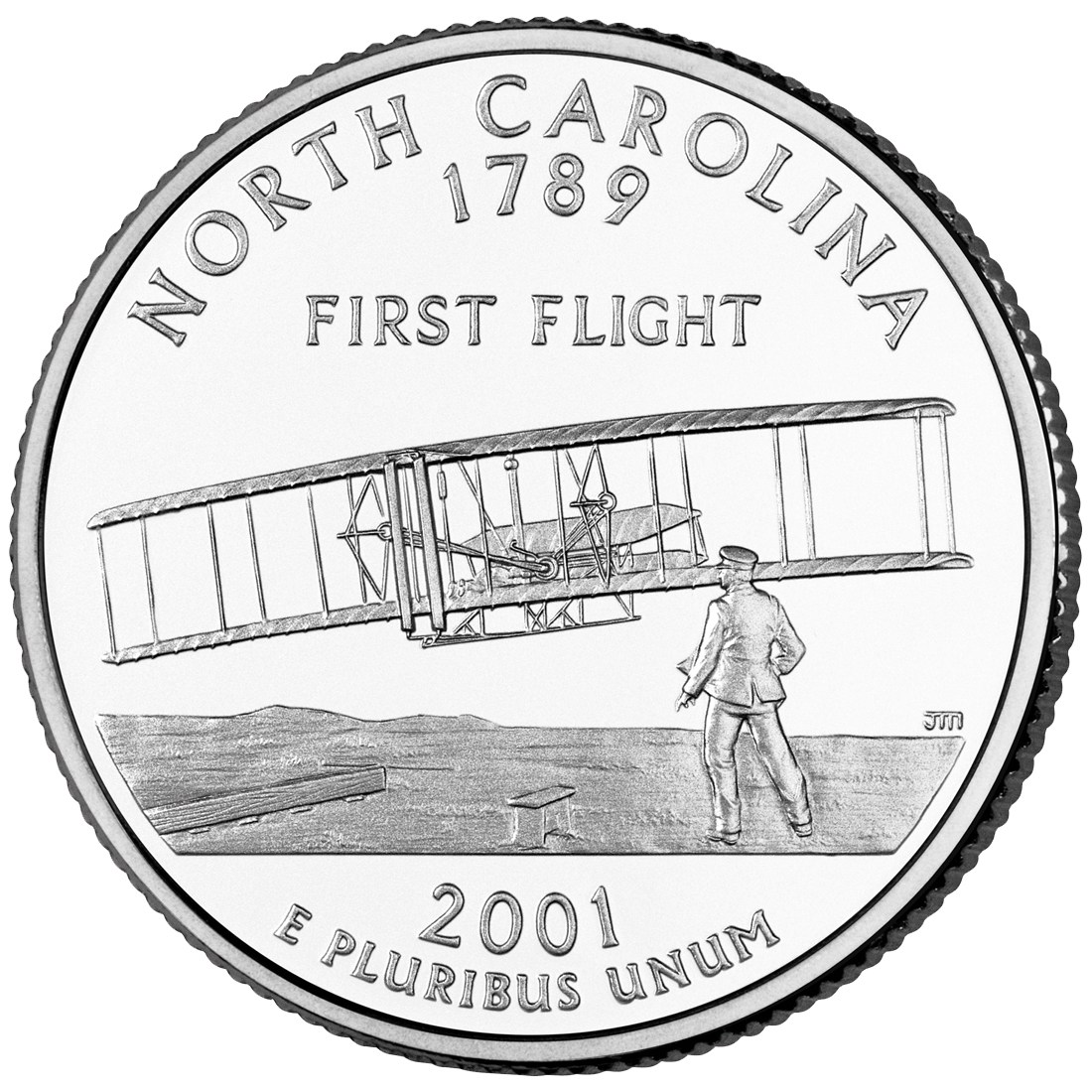 2001-P North Carolina 50 States Quarters
