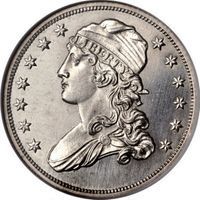 Capped Bust Quarter twenty cents and quarters coin