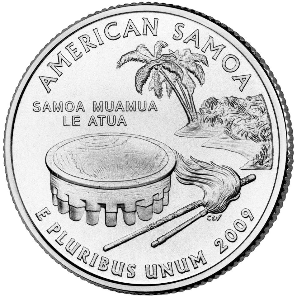 2009-D American Samoa U.S. Territories Quarters
