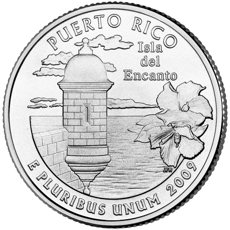 2009-P Puerto Rico U.S. Territories Quarters