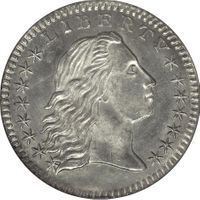 Flowing Hair Half Dime two cents, three cents & half dimes coin