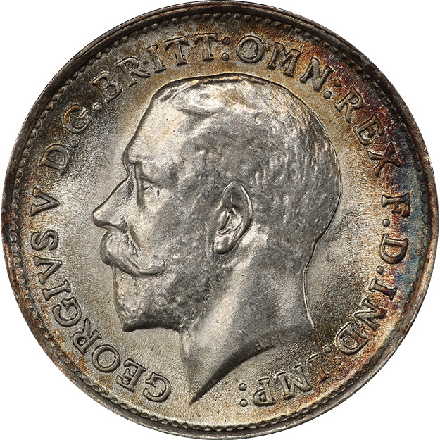 1925 King George V 3 Pence
