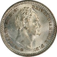 King William IV 1 1/2 Pence 1 1/2, 2 and 3 pence coin