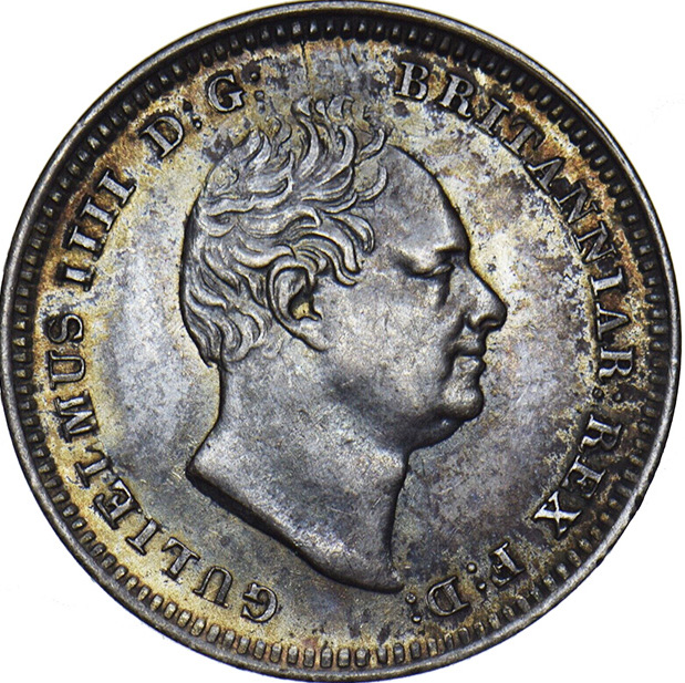 1837 Proof King William IV 3 Pence