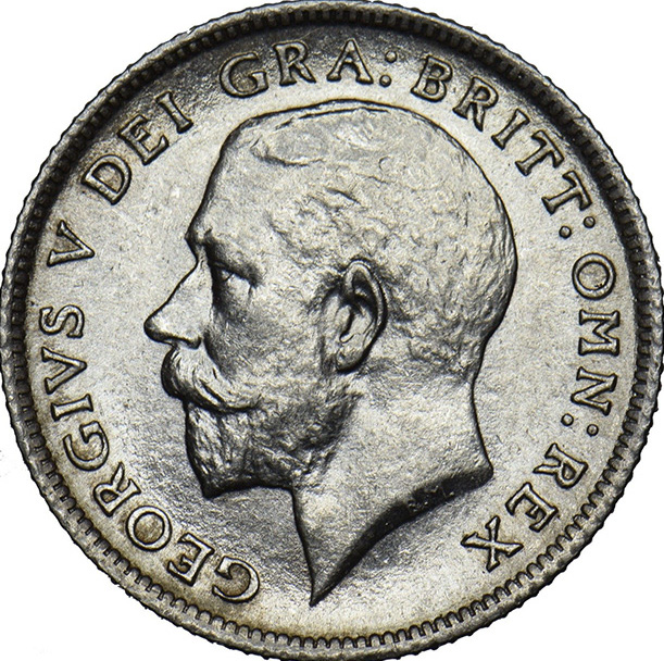 1920 Proof King George V 6 Pence