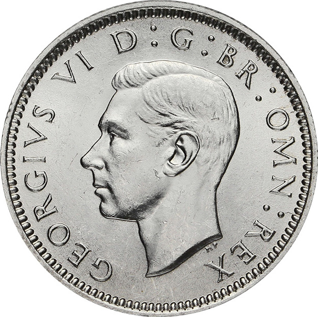 1948 King George VI 6 Pence