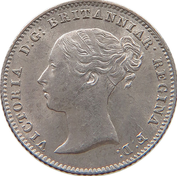 1888 Queen Victoria 4 Pence