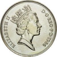 1992 Queen Elizabeth II 10 Pence
