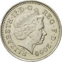 2014 Queen Elizabeth II 10 Pence
