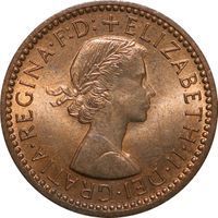 Queen Elizabeth II Farthing farthing coin