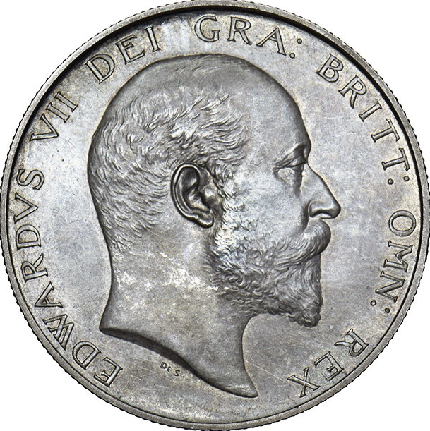 1908 King Edward VII Half Crown