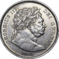 King George III Half Crown half crown and crown coin