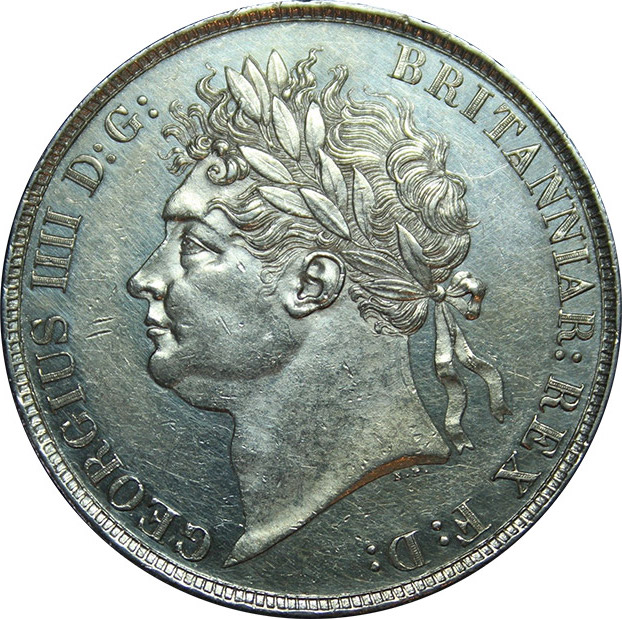 1822 Secundo King George IV Crown