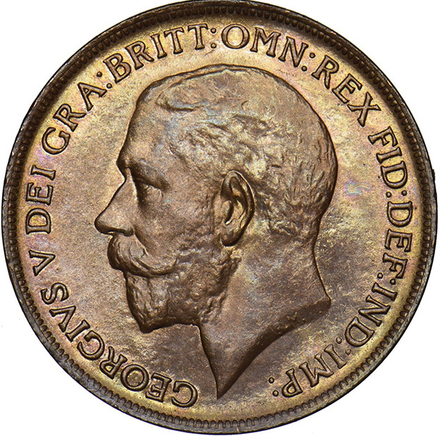 1936 King George V Penny