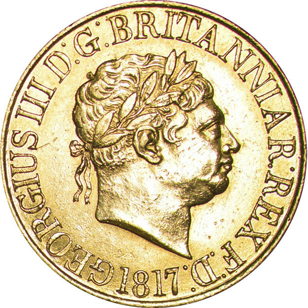 1818 Proof King George III Sovereign