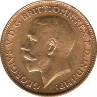 King George V Half Sovereign half sovereign and sovereign coin
